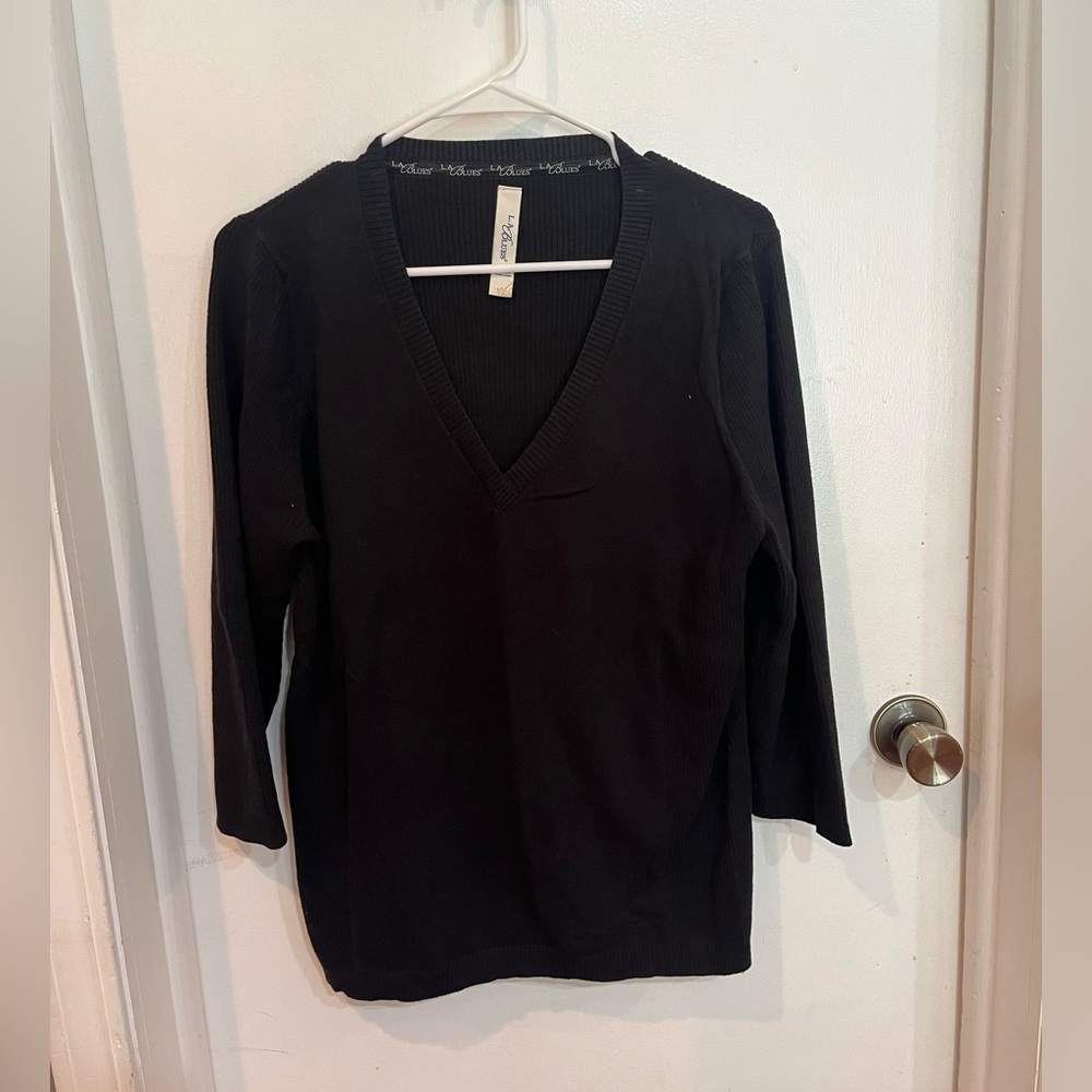 L.A. Blues Black Knit Sweater